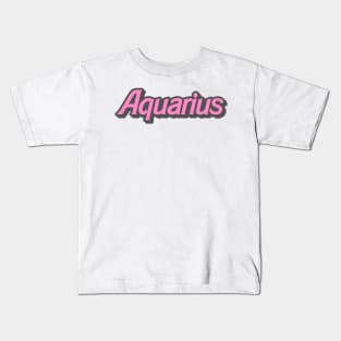 retro barbie aquarius Kids T-Shirt